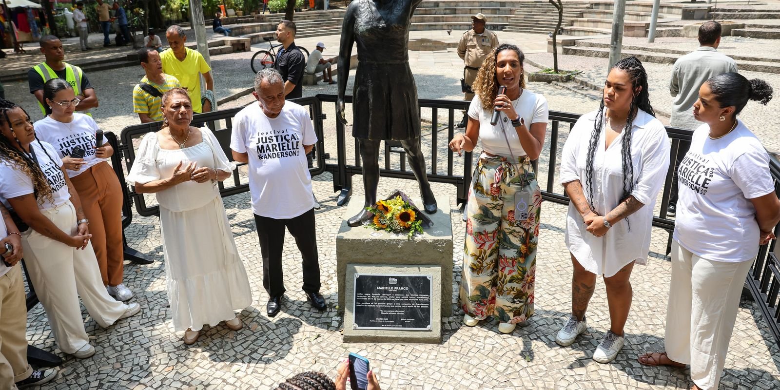 Ato lembra 7 anos da morte de Marielle e propõe olhar para o futuro