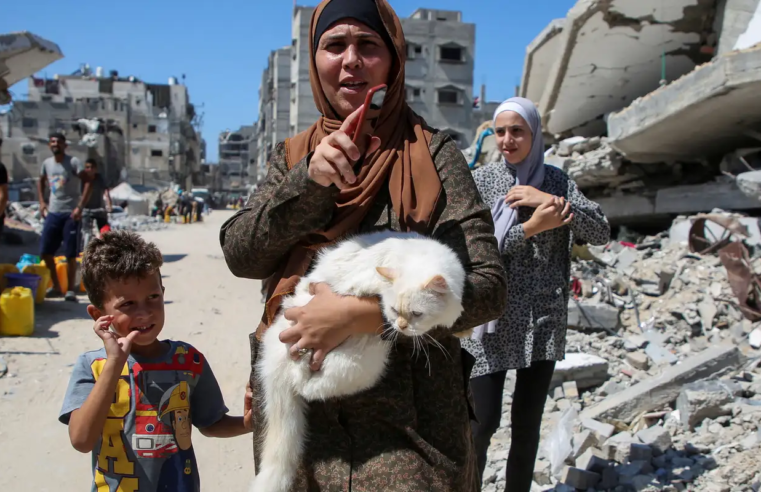 Com bloqueio de Israel, 1 milhão de crianças em Gaza enfrentam fome