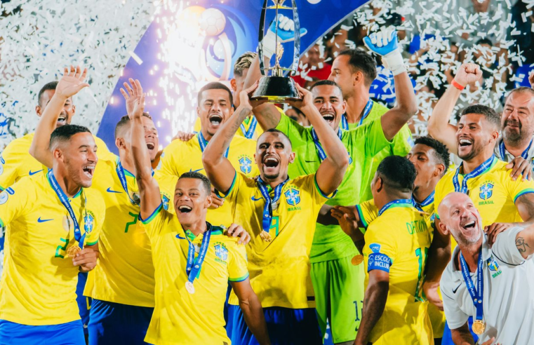 Brasil conquista a Copa América de Beach Soccer pela quarta vez