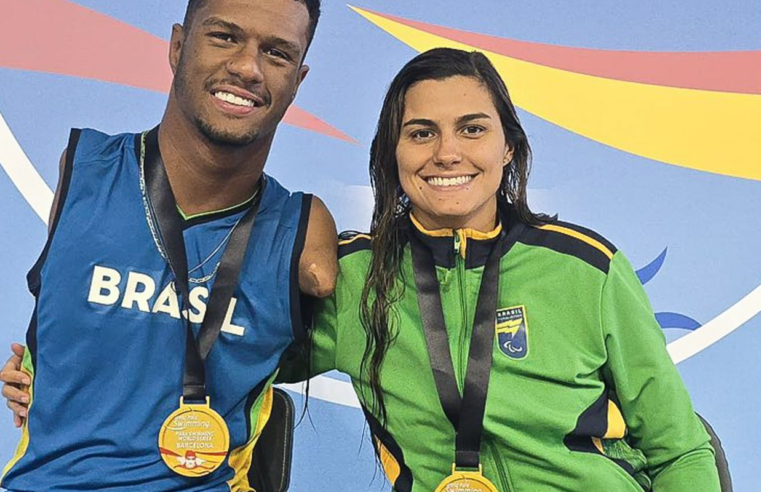 Nadadores brasileiros ganham mais ouros na World Series em Barcelona