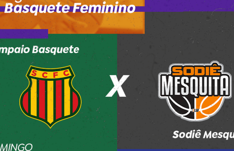 Basquete feminino: TV Brasil transmite Sampaio x Sodiê Mesquita