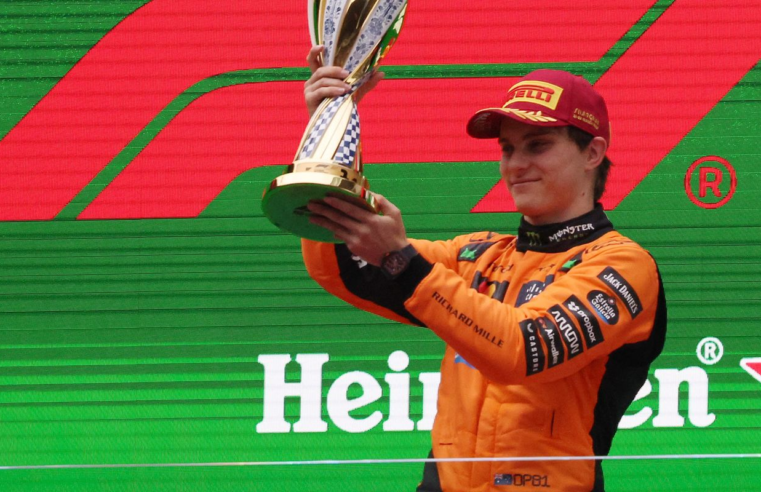 Fórmula 1: Piastri vence GP da China; Bortoleto termina em 14º
