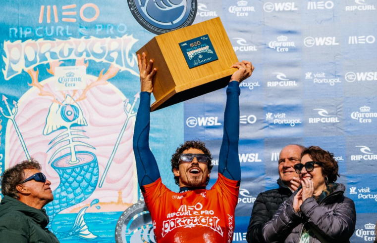 Yago Dora derrota Italo Ferreira e fatura etapa de Peniche na WSL