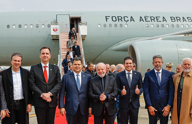 Lula e Janja são recebidos por casal imperial do Japão