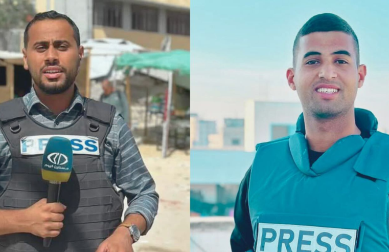 ONGs condenam Israel pelos assassinatos de mais 2 jornalistas em Gaza