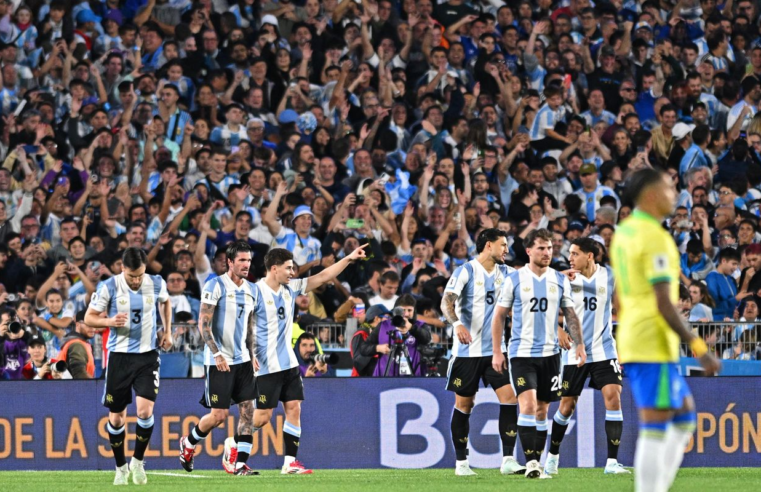 Em noite para esquecer, Brasil é goleado pela Argentina por 4 a 1
