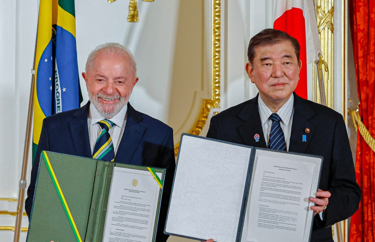 Brasil e Japão firmam acordos e plano de ação para ampliar parcerias