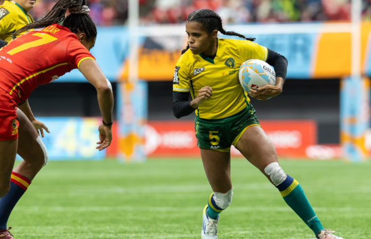 Seleção feminina bate China em 5ª etapa do circuito de rugby sevens