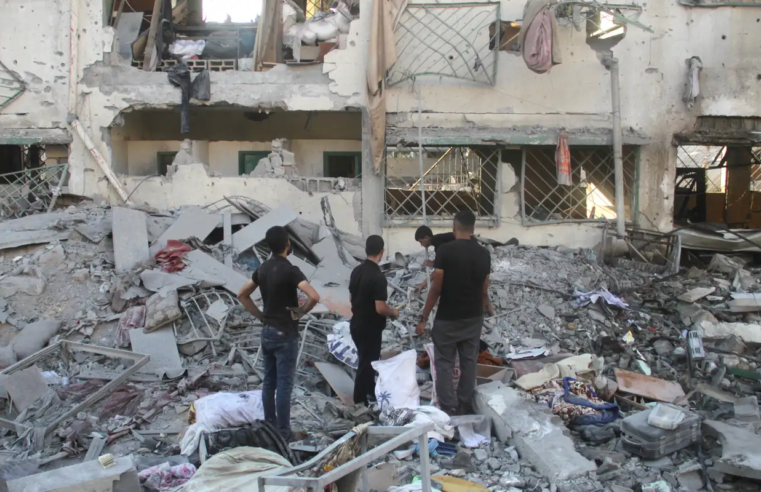 Jornalistas e palestinos pedem ação contra ataques de Israel à Gaza