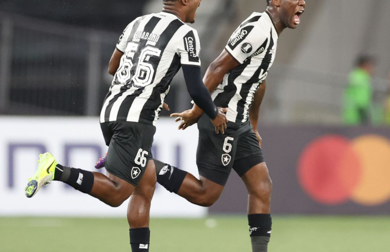 Botafogo vence primeira na Copa Libertadores