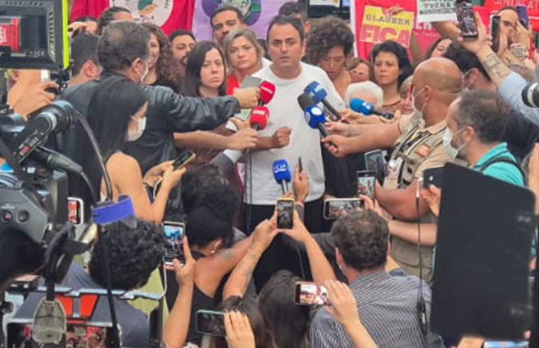 Glauber Braga encerra greve de fome após acordo com Hugo Motta