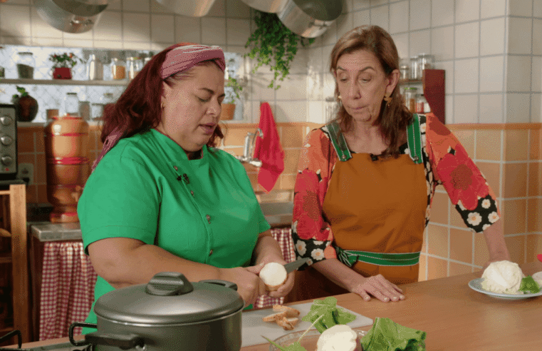 Chef Regina Tchelly prepara receitas com feijão no Xodó de Cozinha