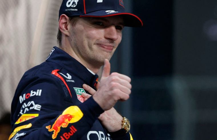 Verstappen larga na frente no GP da Arábia Saudita de Fórmula 1