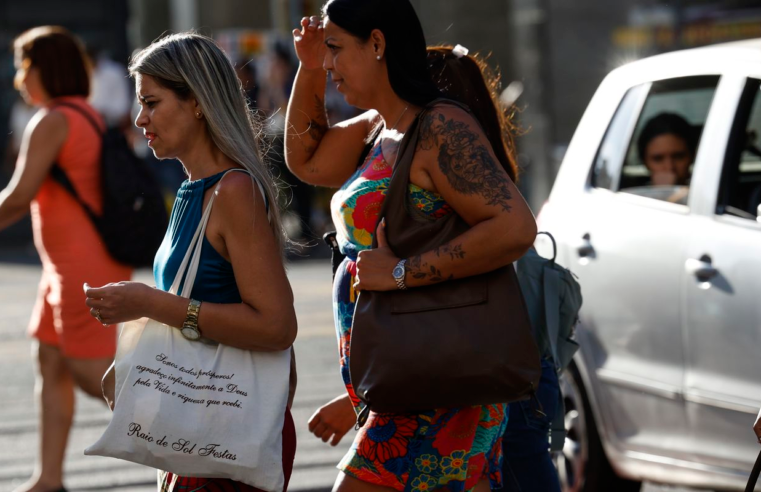 Rio tem dia de calor e espera chuva muito forte na sexta e no sábado