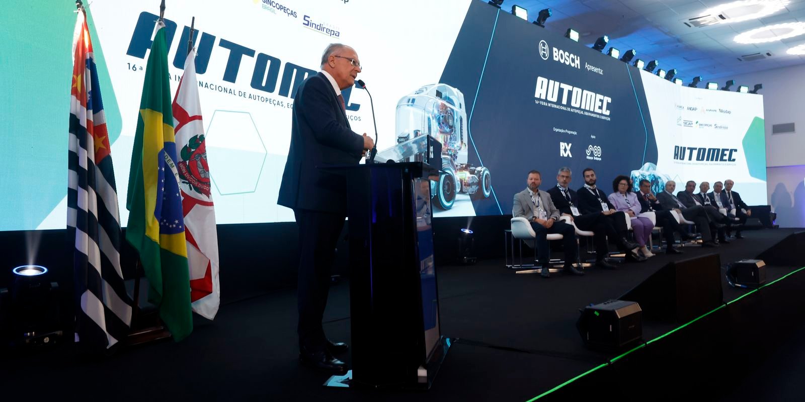 Alckmin defende comércio entre países e multilateralismo