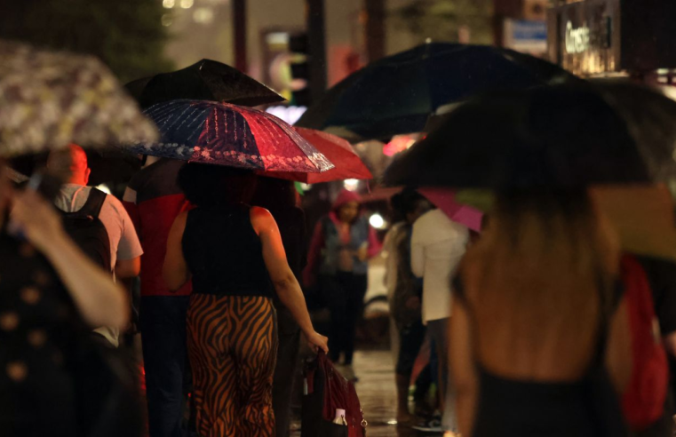 Defesa de Civil alerta para fortes chuvas em São Paulo