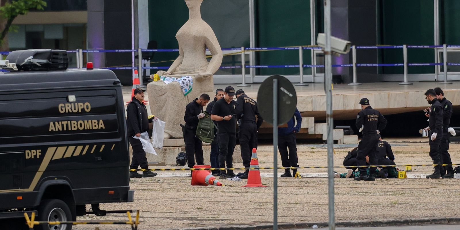 Polícia Federal diz que autor de atentado contra STF agiu sozinho