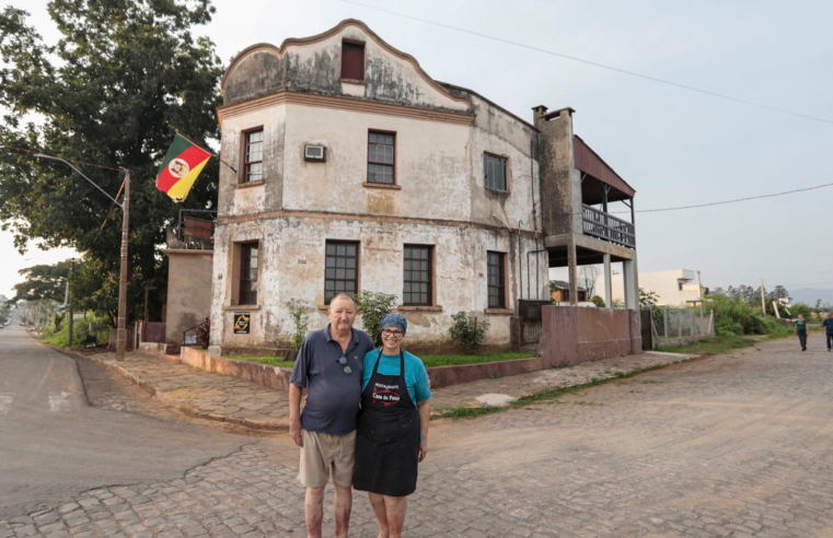 No RS, casarão de 117 anos resistiu a várias enchentes do Rio Taquari