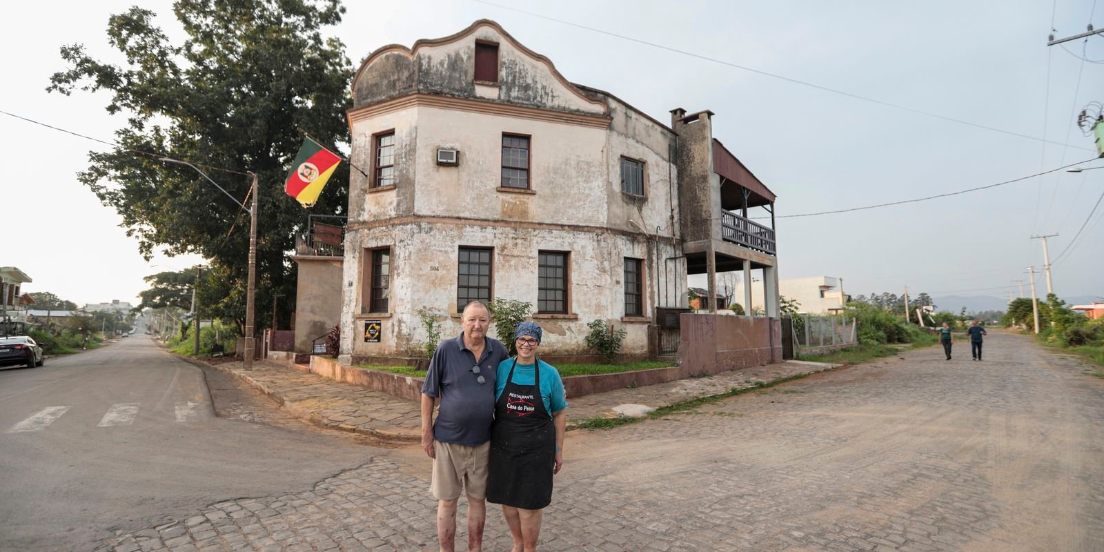 No RS, casarão de 117 anos resistiu a várias enchentes do Rio Taquari