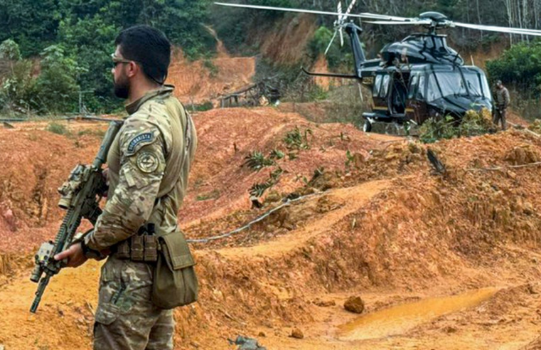 Funai, PF e Ibama combatem garimpo ilegal no Vale do Javari