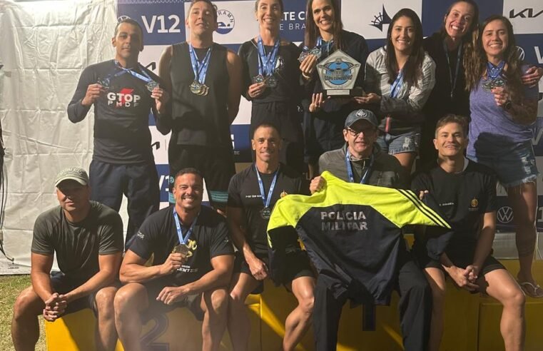 Equipe de Natação PMDF é destaque e conquista liderança entre equipes pequenas na Copa Comodoro