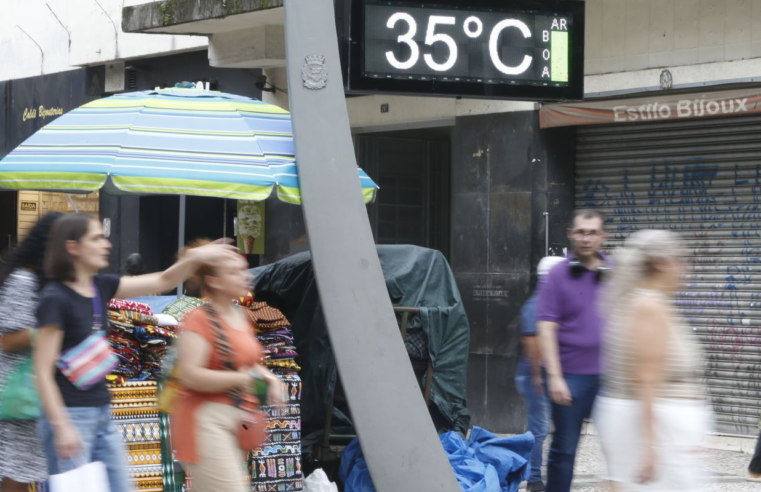 Defesa Civil alerta para alta das temperaturas em SP no início do mês