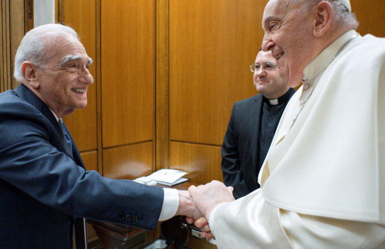 Scorcese anuncia documentário que reúne conversas com o papa Francisco