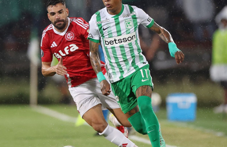 Inter é superado por 3 a 1 pelo Atlético Nacional na Libertadores