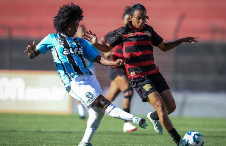 Grêmio e Sport empatam no fechamento da 10ª rodada do BR Feminino