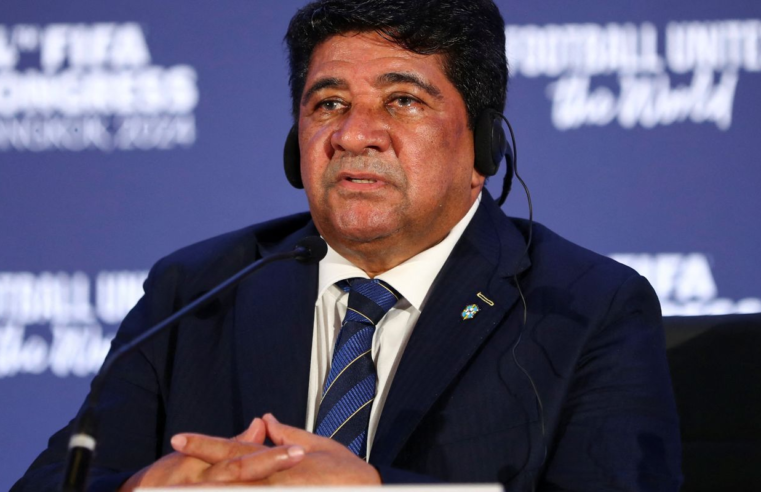 Ednaldo Rodrigues é afastado da presidência da CBF