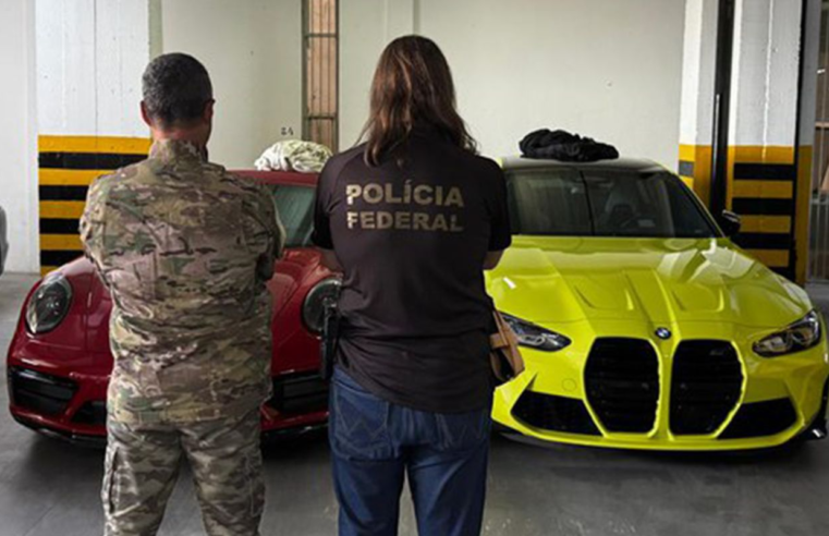 PF apreende veículos de luxo atribuídos ao Careca do INSS