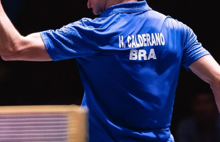 Calderano vence de novo e vai às quartas do Mundial de Tênis de Mesa