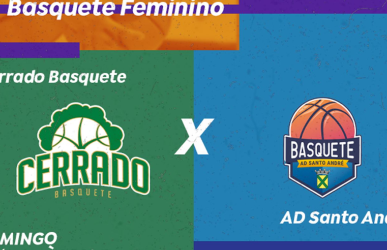 Liga feminina: TV Brasil exibe Cerrado Basquete X AD Santo André