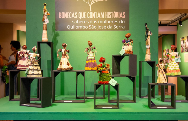 Exposição de bonecas mostra saber quilombola no Rio