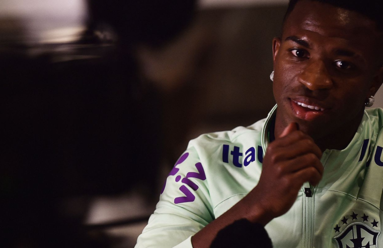Ancelotti projeta "melhor versão" de Vinícius Júnior na Seleção