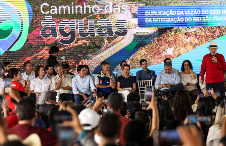 São Francisco: Lula autoriza duplicação de bombeamento do Eixo Norte