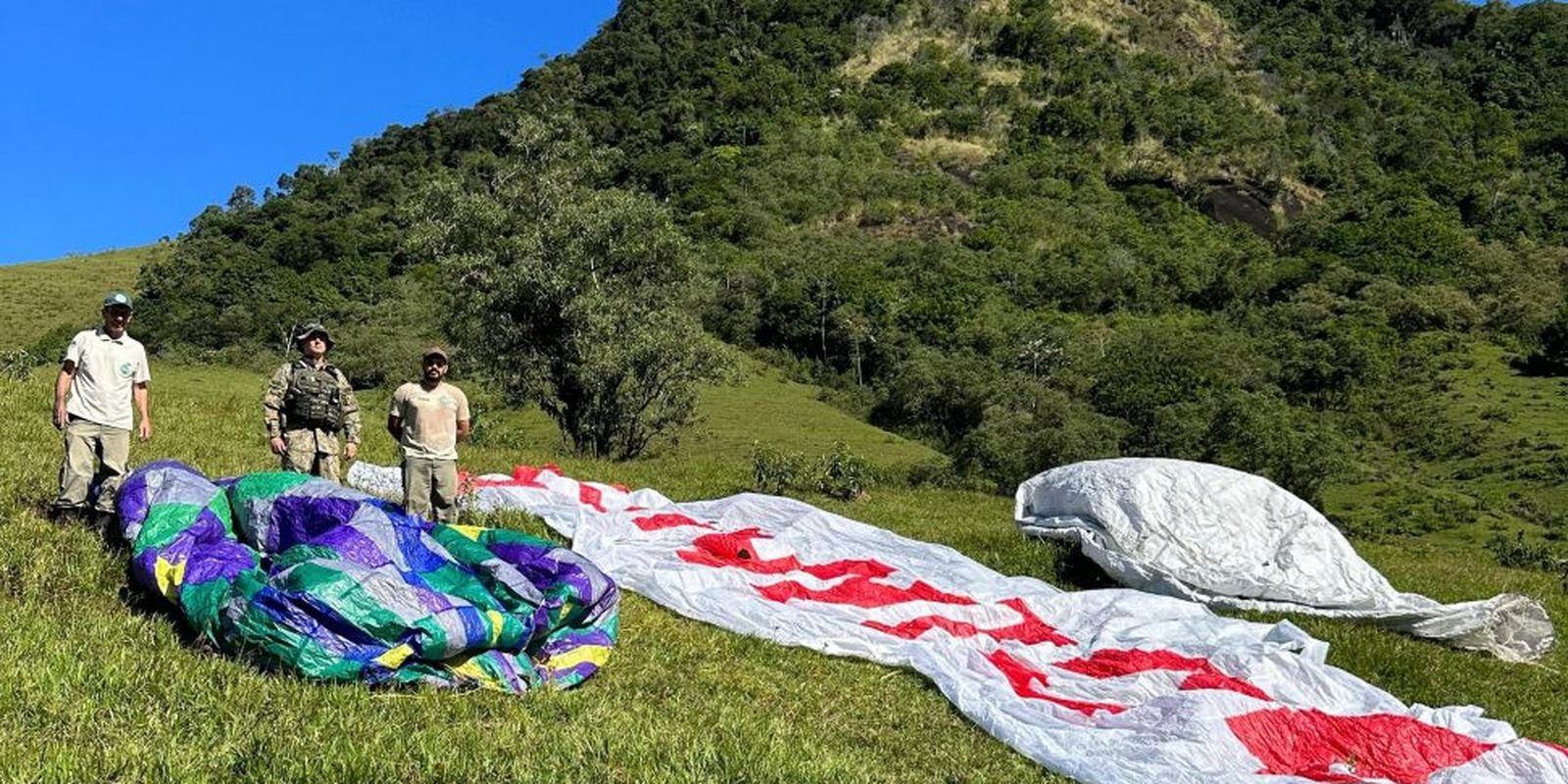 Balões caem em parque do Rio e são apreendidos; prática é crime