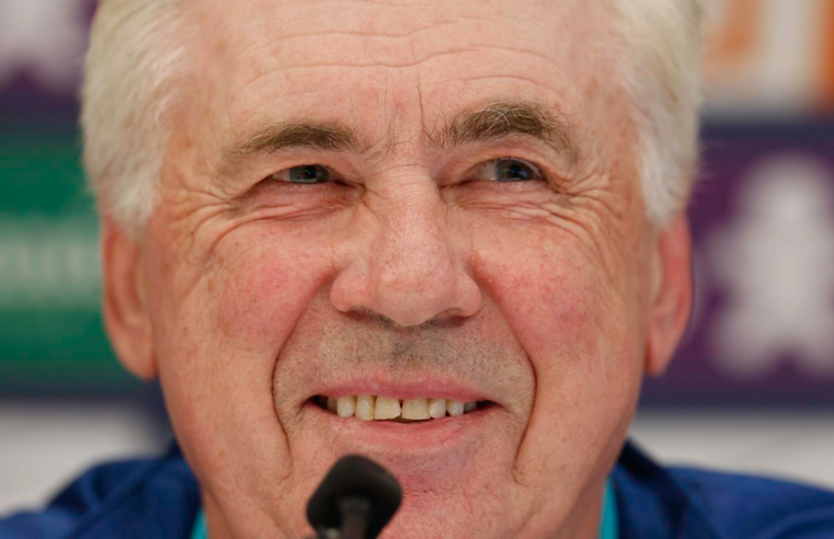 Ancelotti demonstra confiança antes de estreia no comando da seleção
