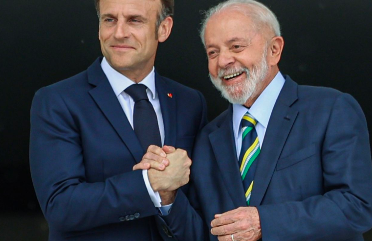 Lula pede que Macron “abra seu coração” para acordo com Mercosul