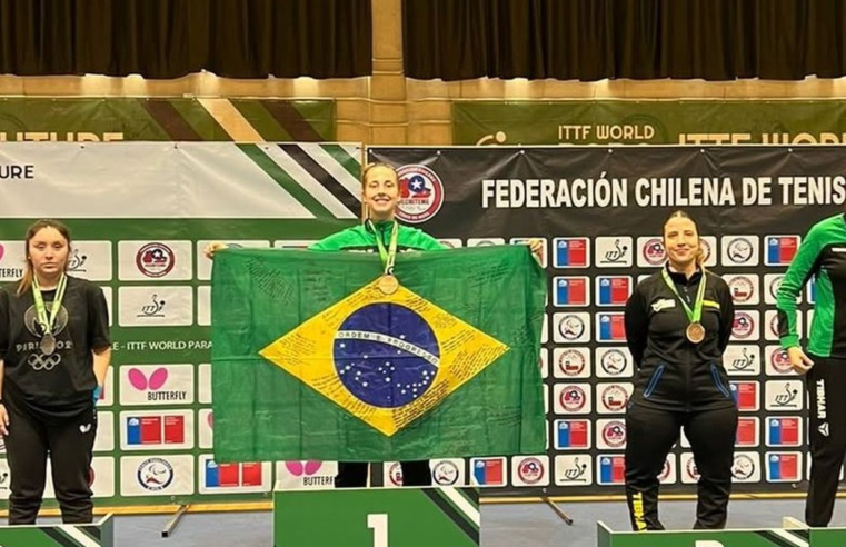 Brasil fatura 28 medalhas, 11 de ouro, no tênis de mesa paralímpico