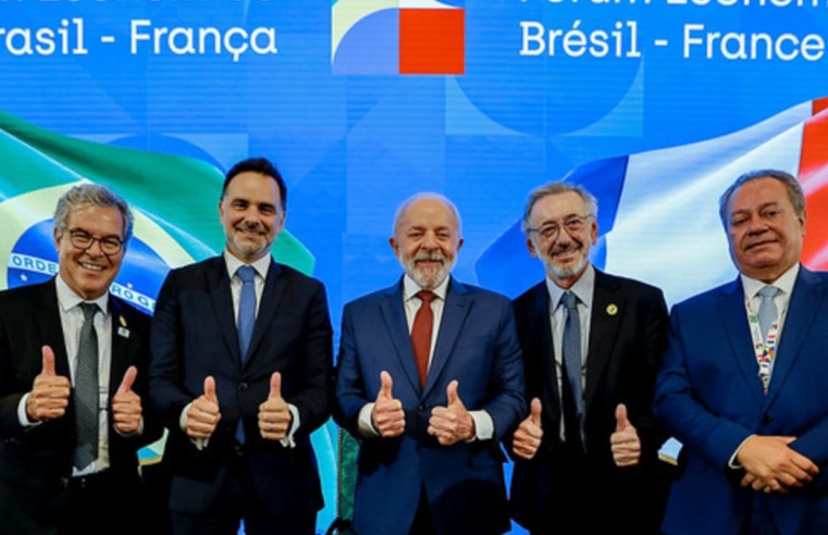 Empresários franceses prometem a Lula investir R$ 100 bi no Brasil