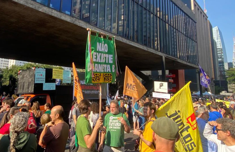 Manifestações denunciam retrocessos no 'PL da Devastação'