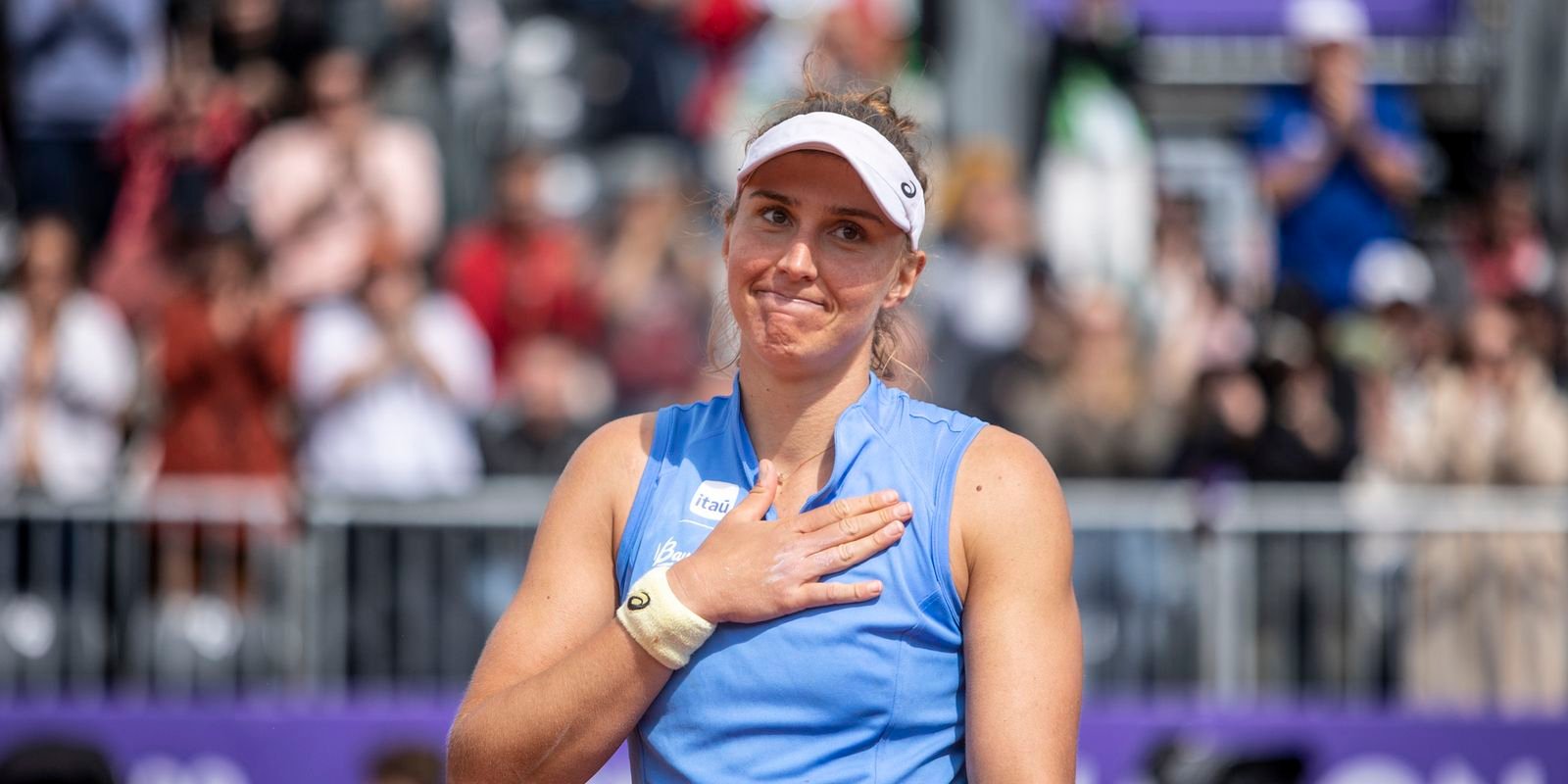 Duplas de Bia Haddad e de Luisa Stefani se despedem de Roland Garros