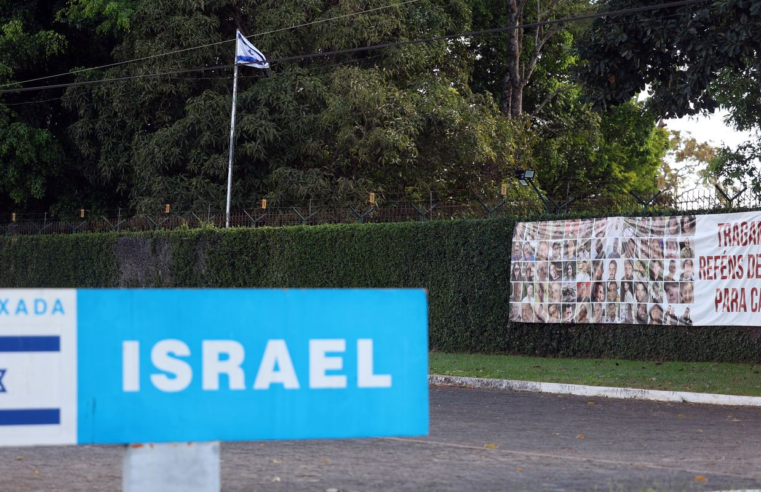 Israel fecha embaixada e consulado no Brasil após ataque ao Irã