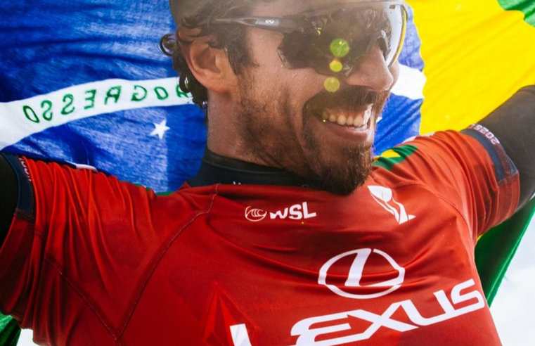 Yago Dora é campeão em Trestles, palco do surfe em Los Angeles 2028