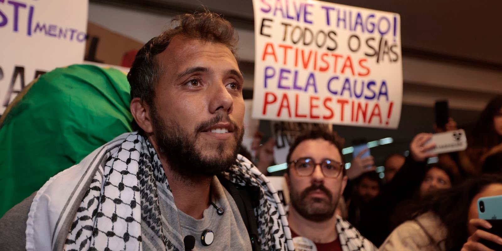 Ativistas preparam "missão maior" à Faixa de Gaza, diz Thiago Ávila