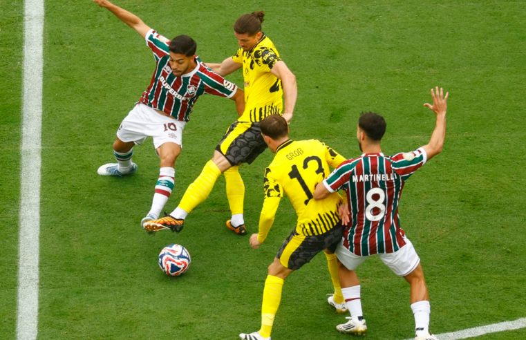 Flu domina Borussia, mas fica no 0 a 0 na estreia do Mundial de Clubes