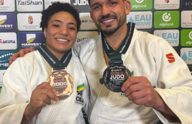 Sem pódio por equipes, Brasil acaba Mundial de Judô com duas medalhas