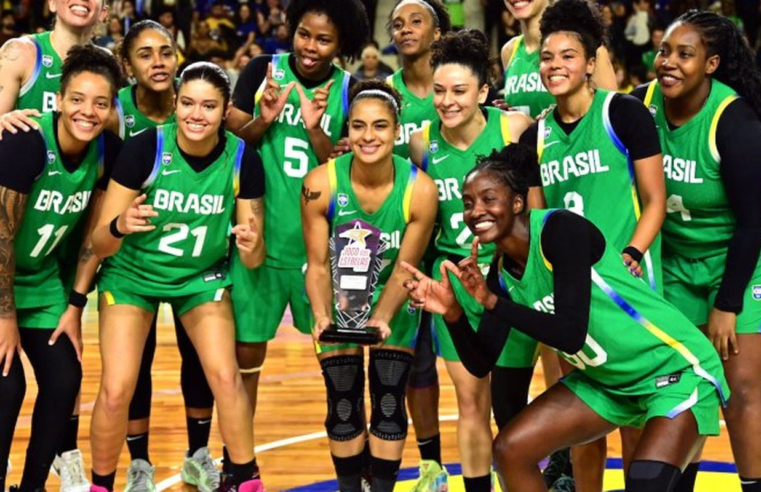 Definidas as 12 convocadas da seleção para a AmeriCupW de basquete