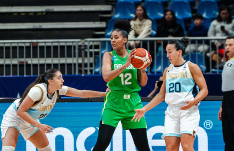 Brasil estreia vencendo a Argentina na Americup de basquete